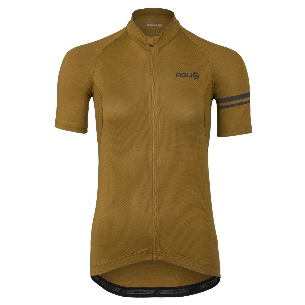 Agu - Core Maillots Ss Essential Femme Armagnac - Chemise Manches Courtes - Marron - Decathlon