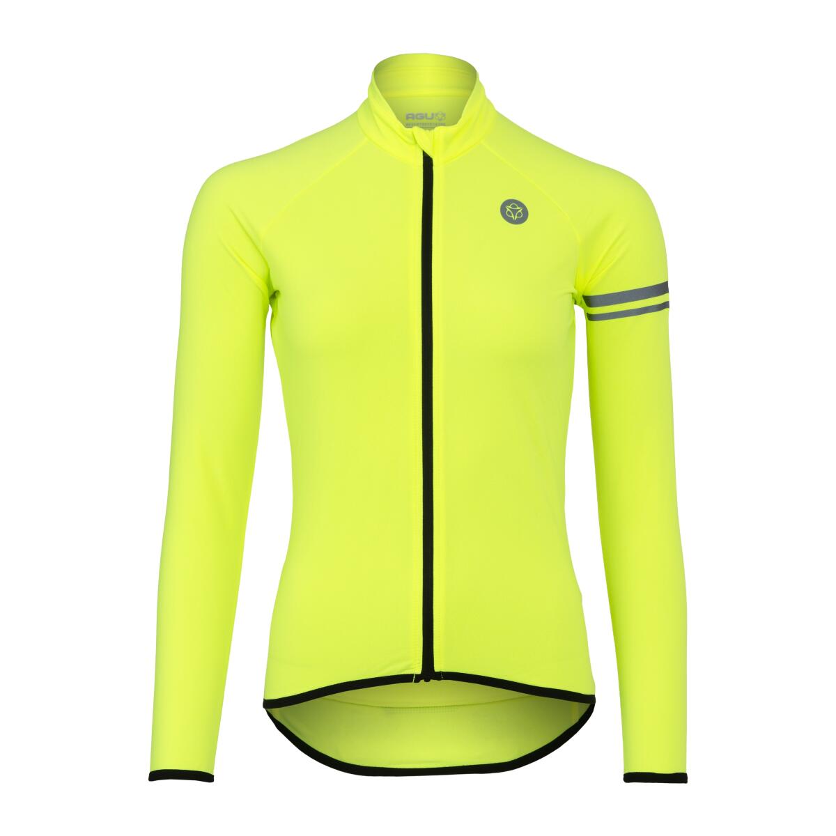 Agu - Thermo Maillots Ls Essential Femme - Chemise Manches Longues - Jaune - Decathlon