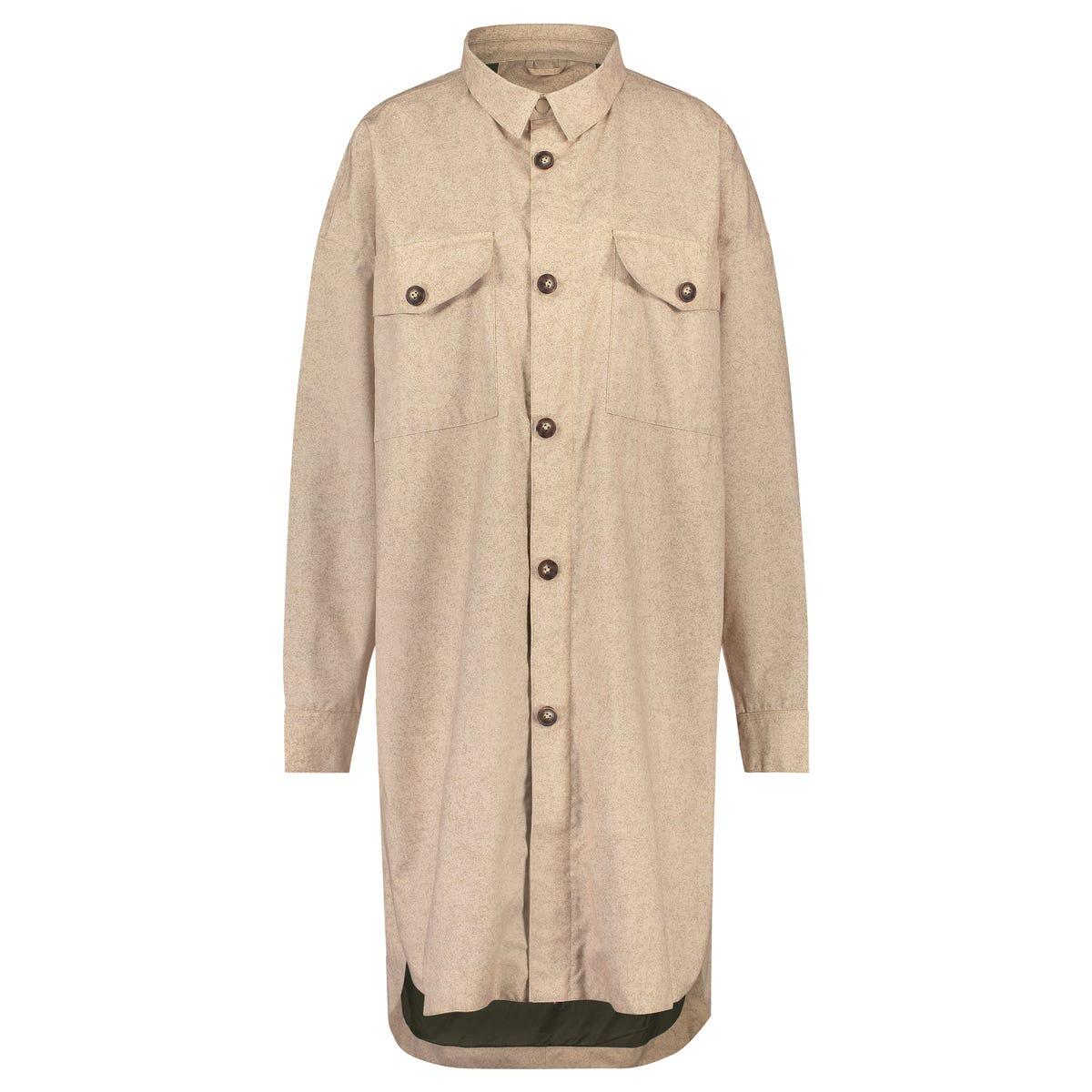 Agu - Oversized Rain Shirt Urban Outdoor Femme - Surchemise - Bleu - Decathlon