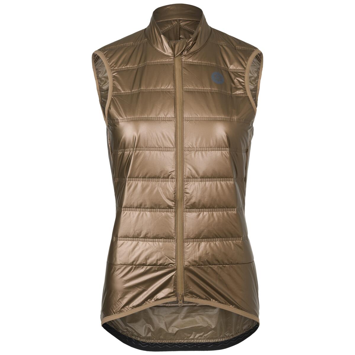Agu - Padded Gilets Performance Femme - Doudoune Synthétique - Jaune - Decathlon