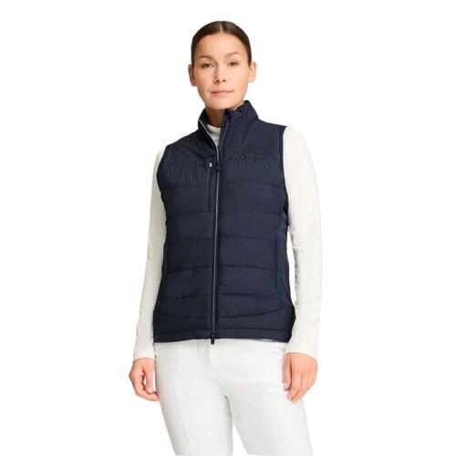 Gilet de golf matelassé Puma Kyley pour femme, bleu marine