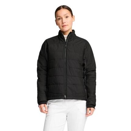 Veste de golf matelassée Puma Kyley pour femme, noire