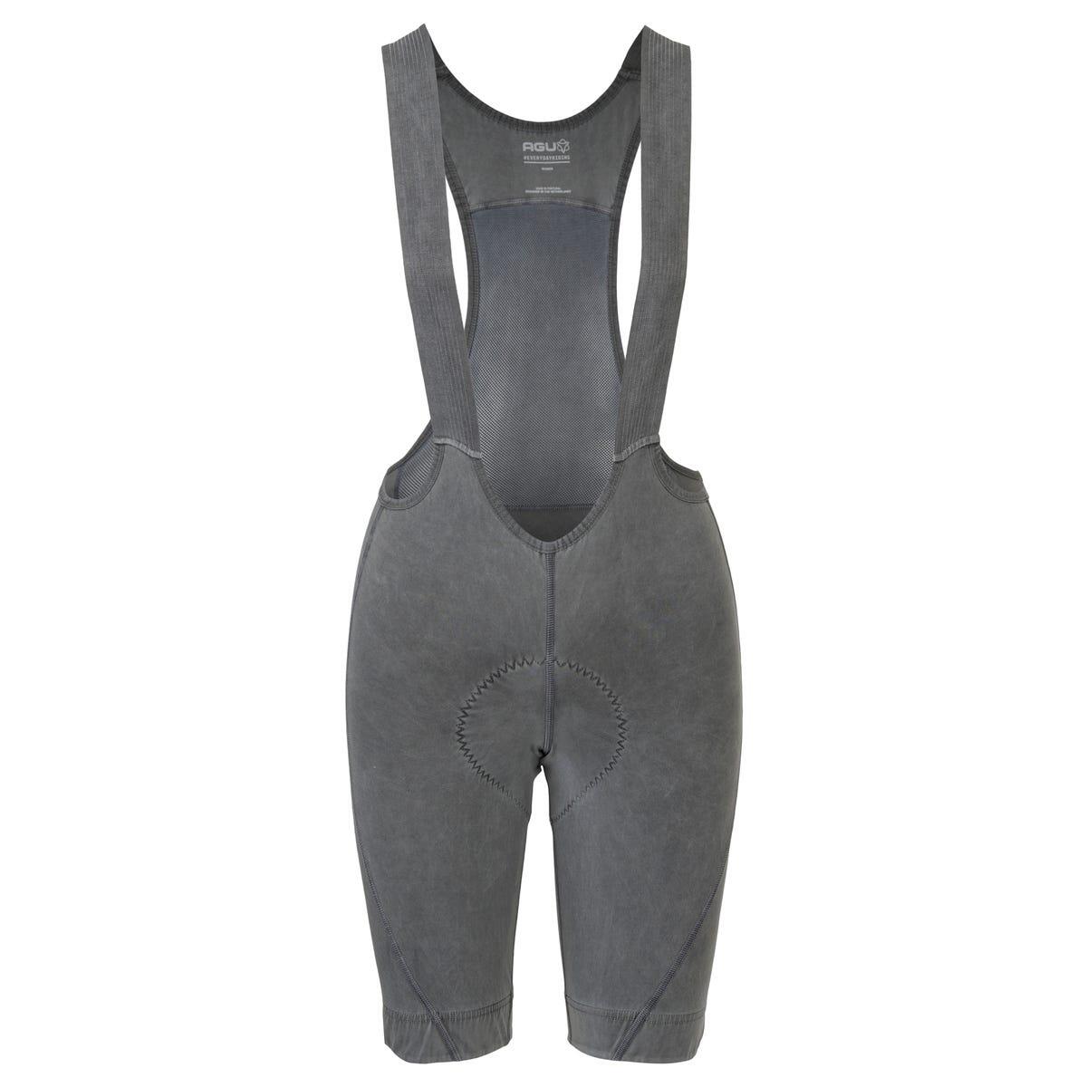 Agu - Cuissard Court À Bretelles Six6 Femme - Cuissard De Vélo À Bretelles - Vert - 52 2xl - Decathlon