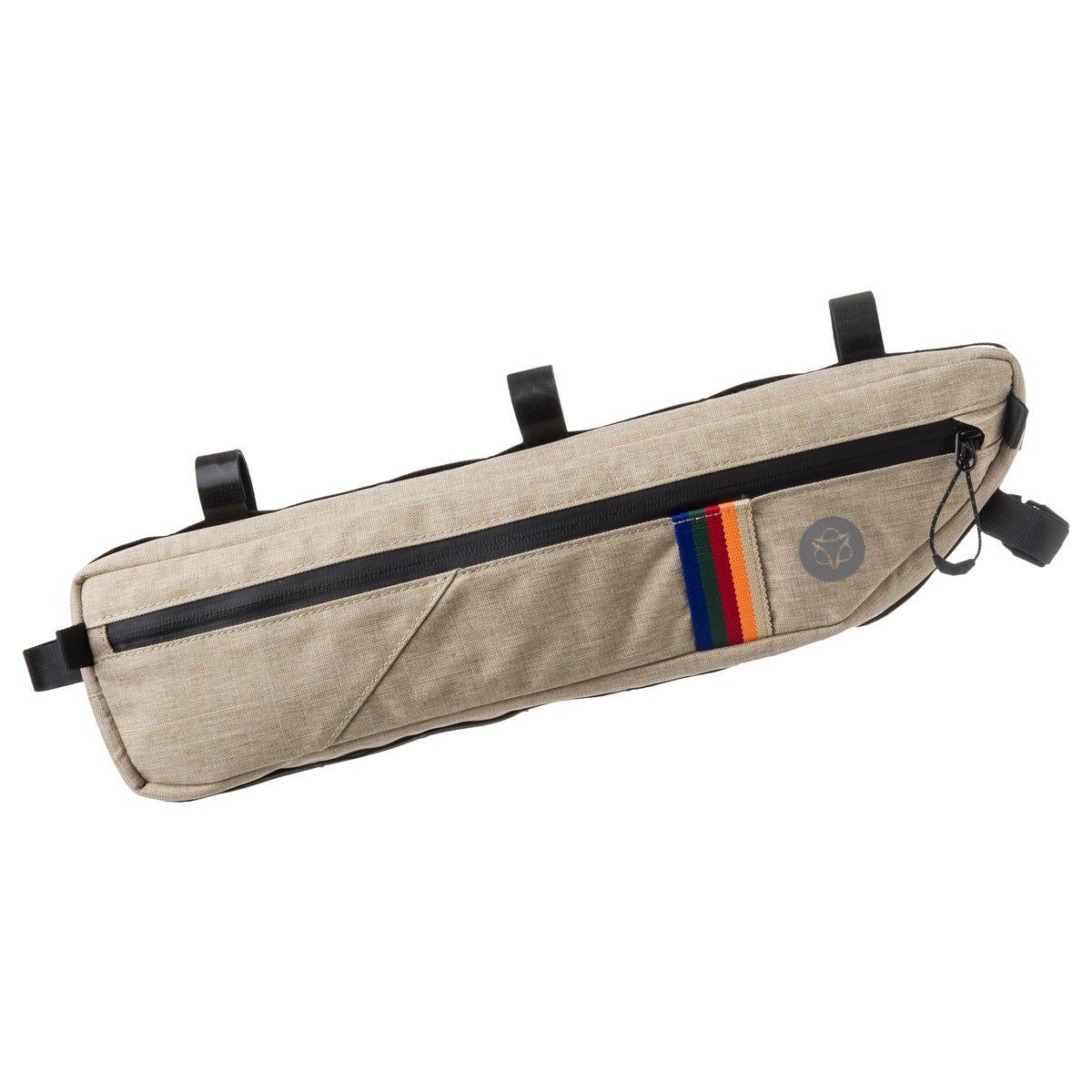 Agu - Tube Sac À Carde Venture - Sacoche De Cadre - Beige - Petit - Decathlon