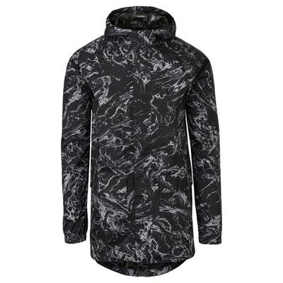 Motion rain parka regenjas forest