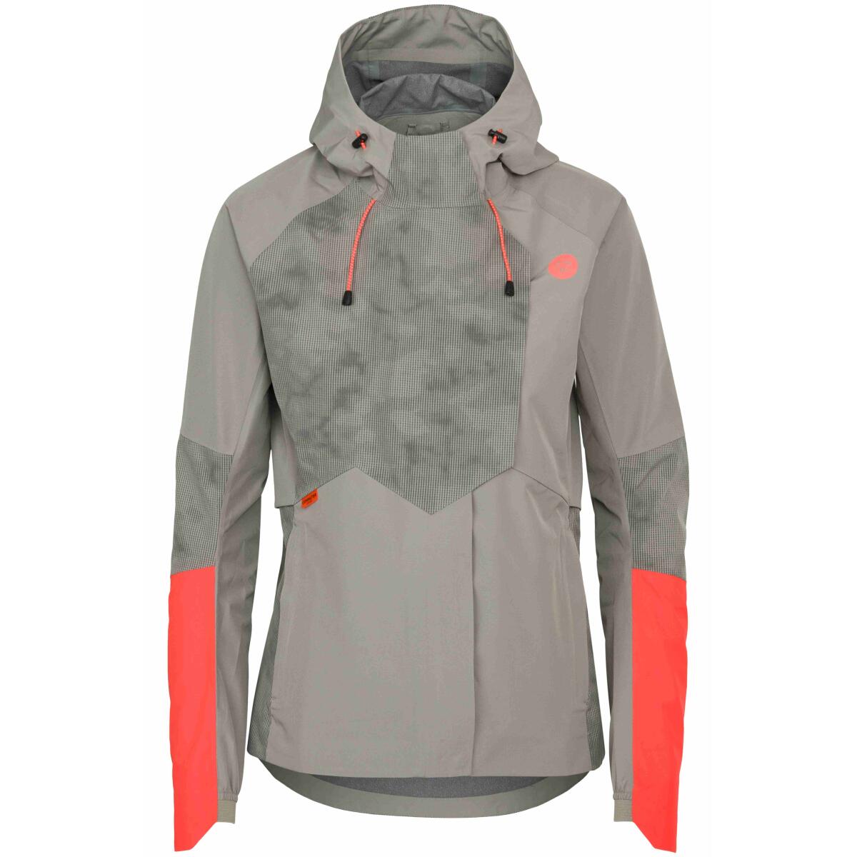 Agu - Tech Veste Imperméable Commuter Femme Hi-vis & Reflection Red - Coupe-pluie - Rouge - Decathlon
