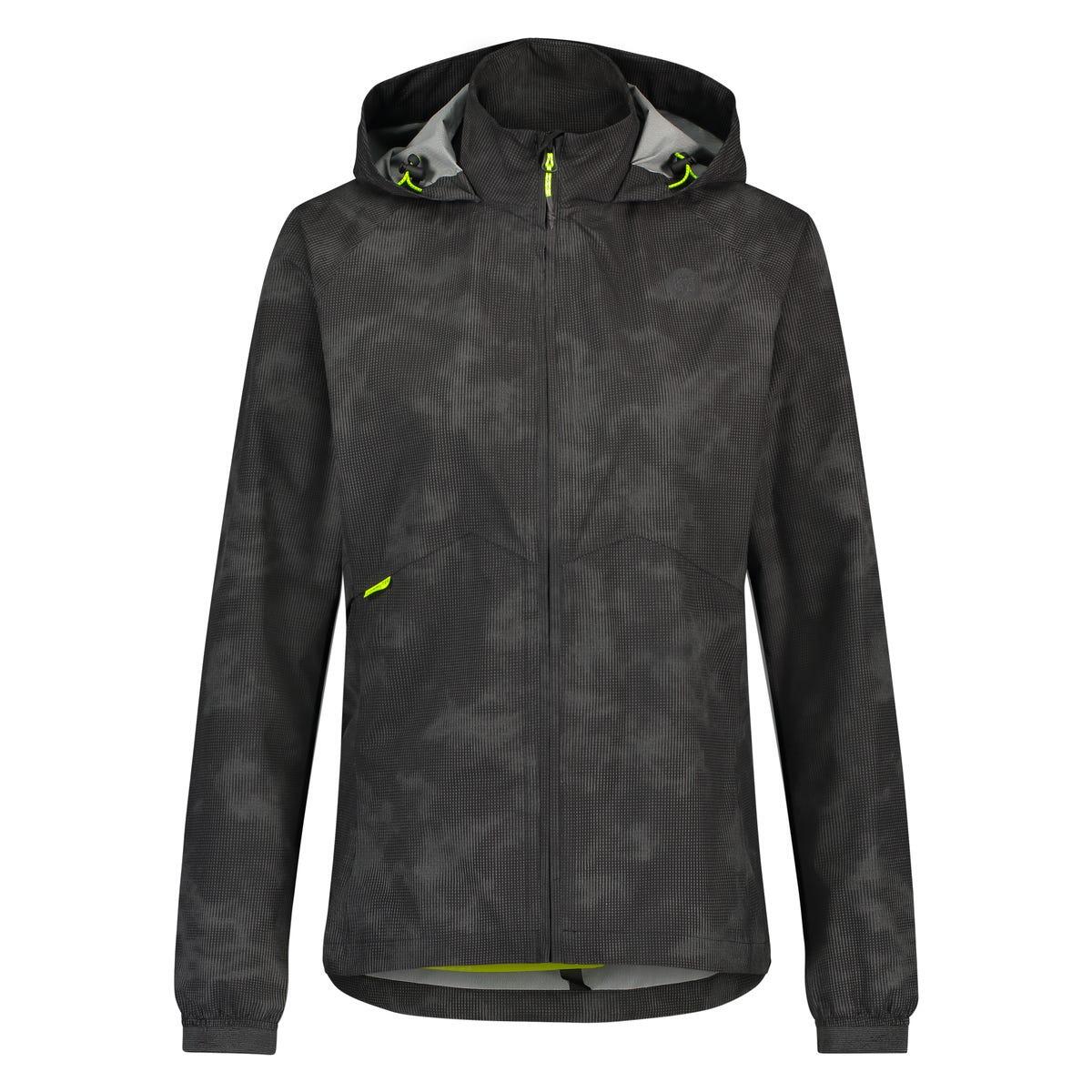 Agu - Compact Veste Imperméable Commuter Femme Reflection - Coupe-pluie - Noir - Decathlon