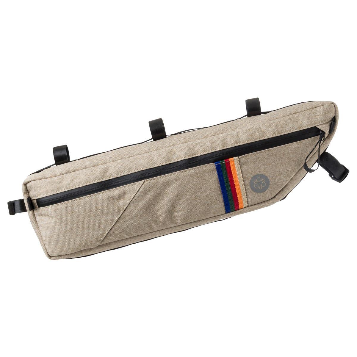 Agu - Tube Sac À Carde Venture - Sacoche De Cadre - Beige - Moyen - Decathlon