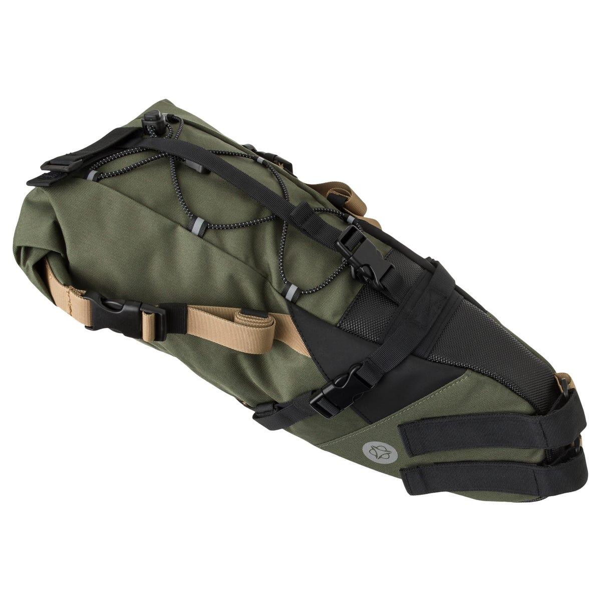 Agu - Seat-pack Venture - Sacoche Selle Vélo - Vert - 10 L - Decathlon