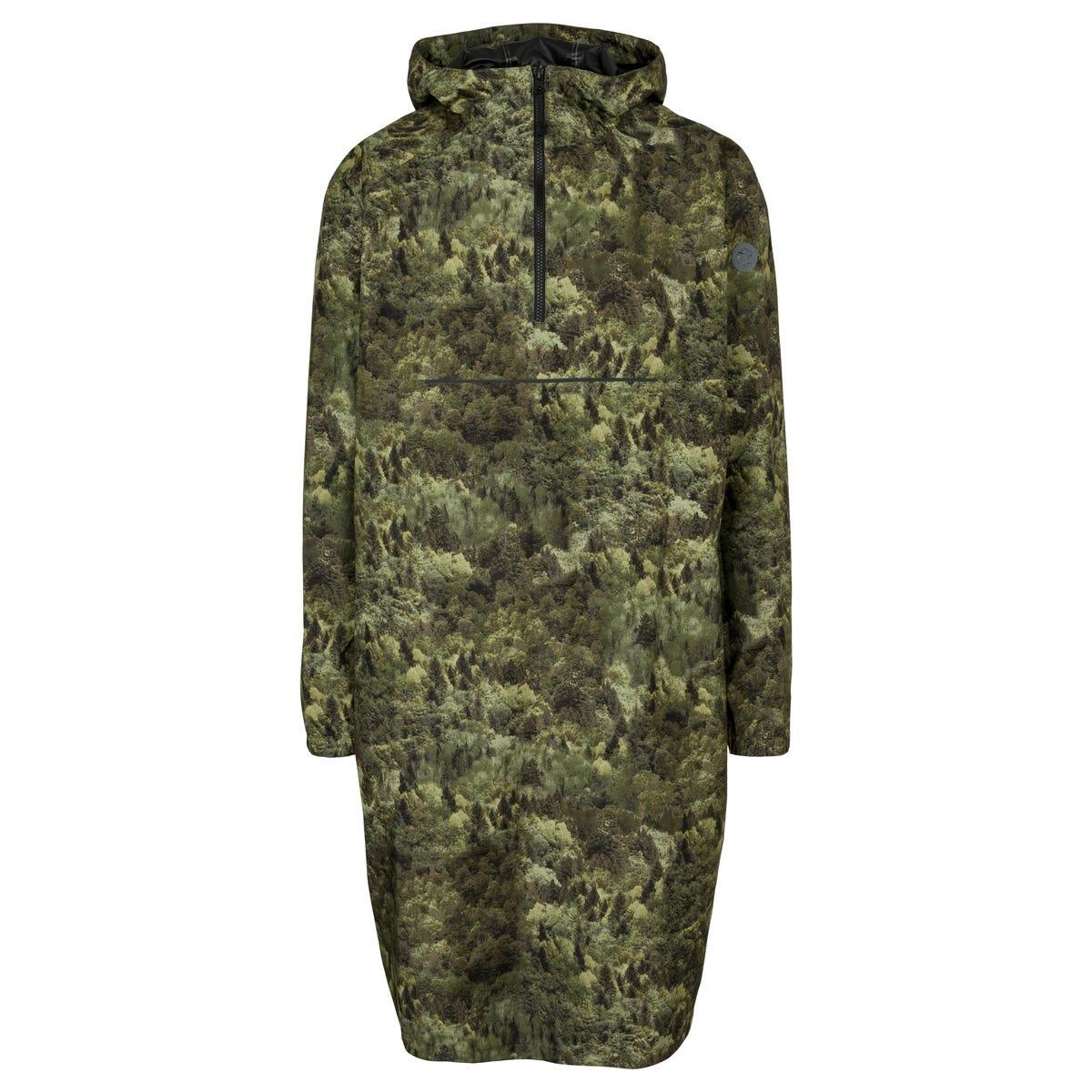 Agu - Motion Poncho Poncho De Pluie Urban Outdoor Forest - Poncho - Vert - Decathlon