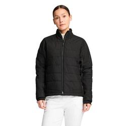 Veste de golf matelassée Puma Kyley pour femme, noire