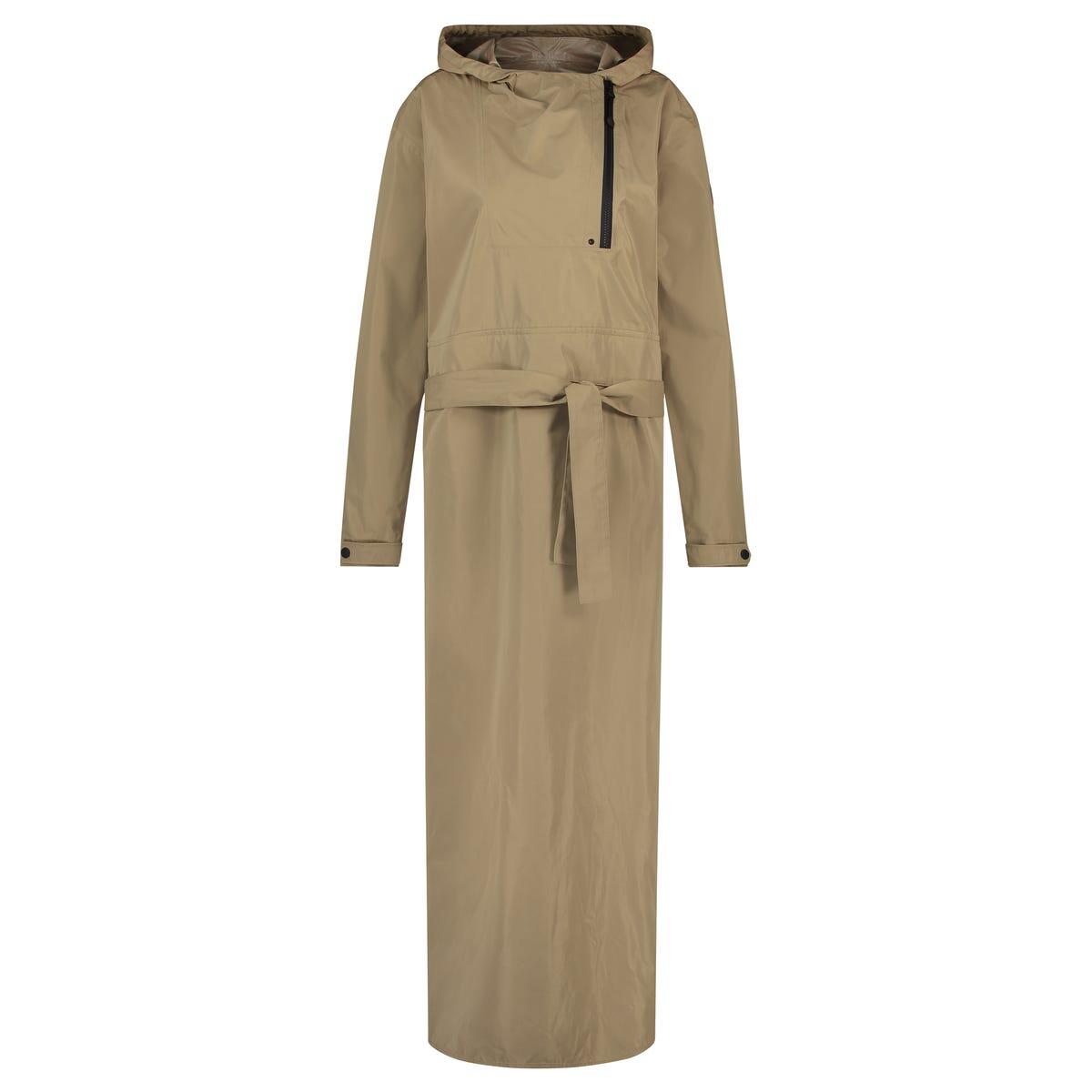 Agu - Rain Dress Anorak Urban Outdoor Femme - Blouson - Gris|marron - Decathlon