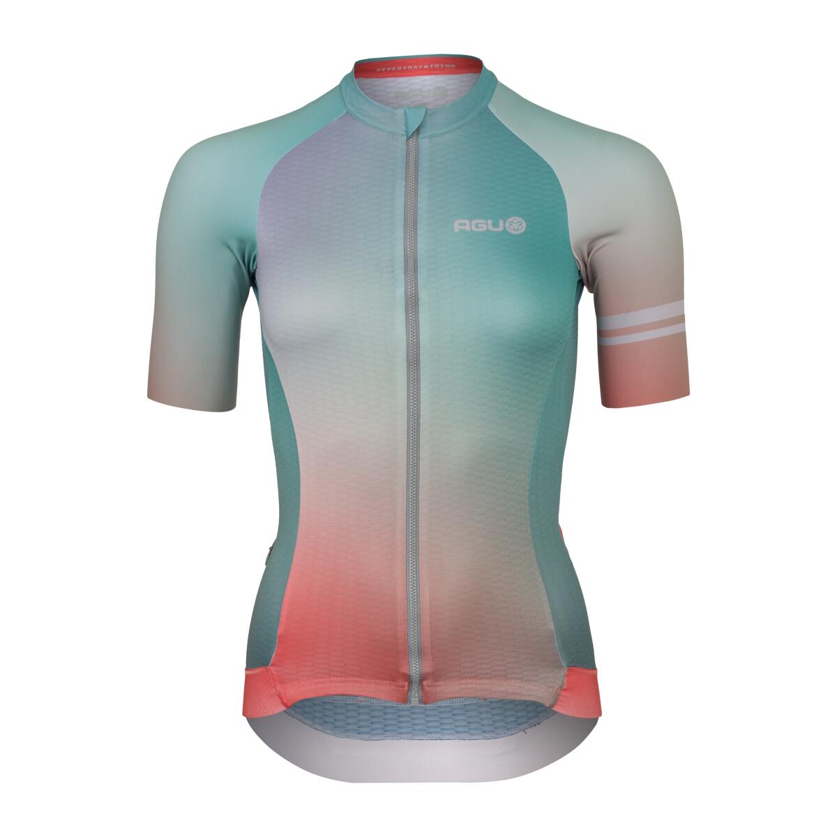 Agu - Gradient Maillots Ss Performance Femme - Chemise Manches Courtes - Multicolore - Decathlon