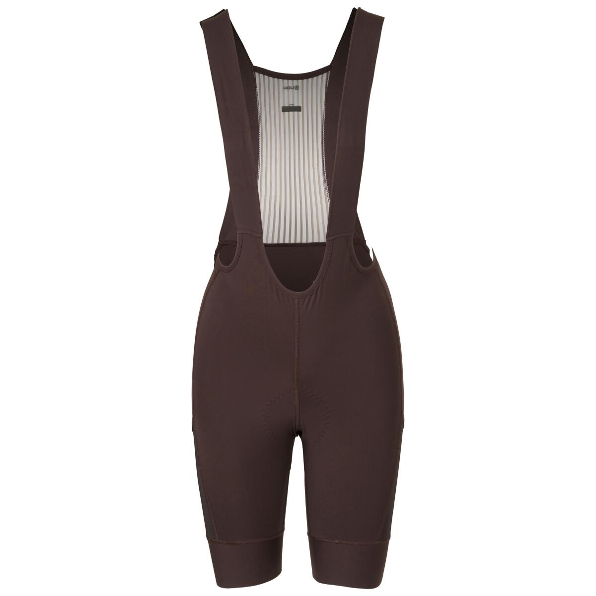 Agu - Gravel Cuissard Court À Bretelles Venture Femme - Cuissard De Vélo À Bretelles - Marron - S - Decathlon