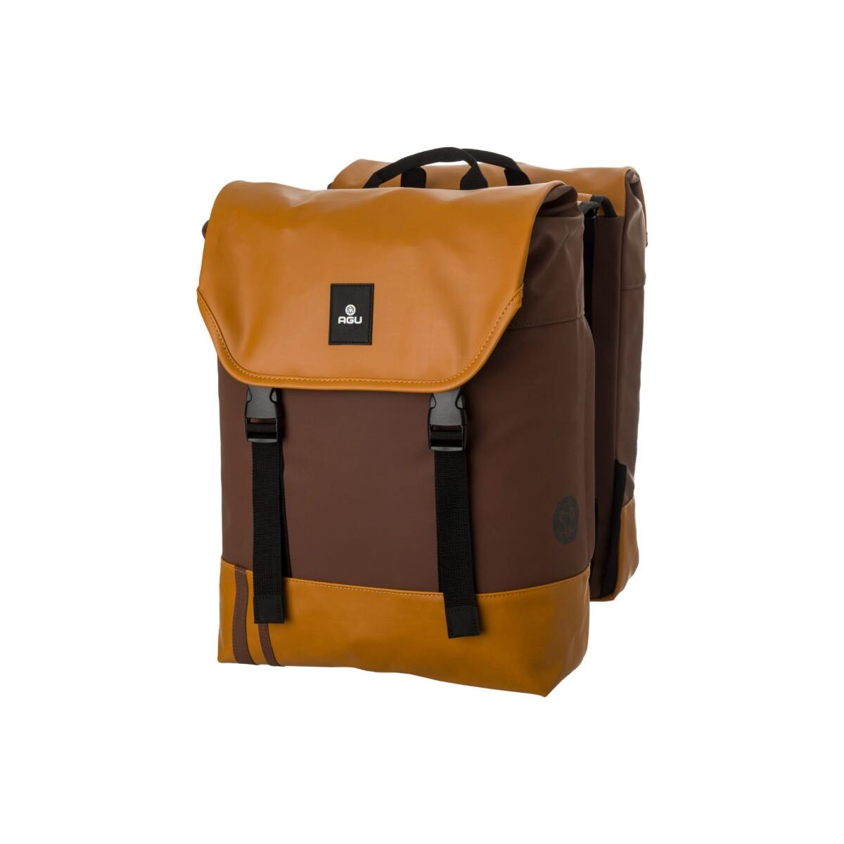 Agu - Dwr Sac Double Vélo Urban - Sacoche Vélo - Orange - 36 L - Decathlon