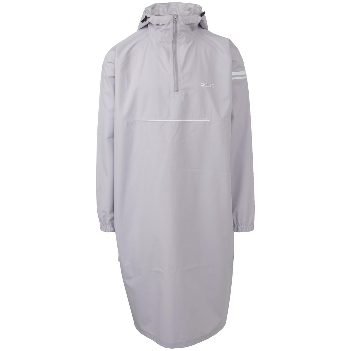 Agu - Longsleeve Poncho De Pluie Urban Outdoor Dusty Lilac - Poncho - Mauve|rose - Decathlon