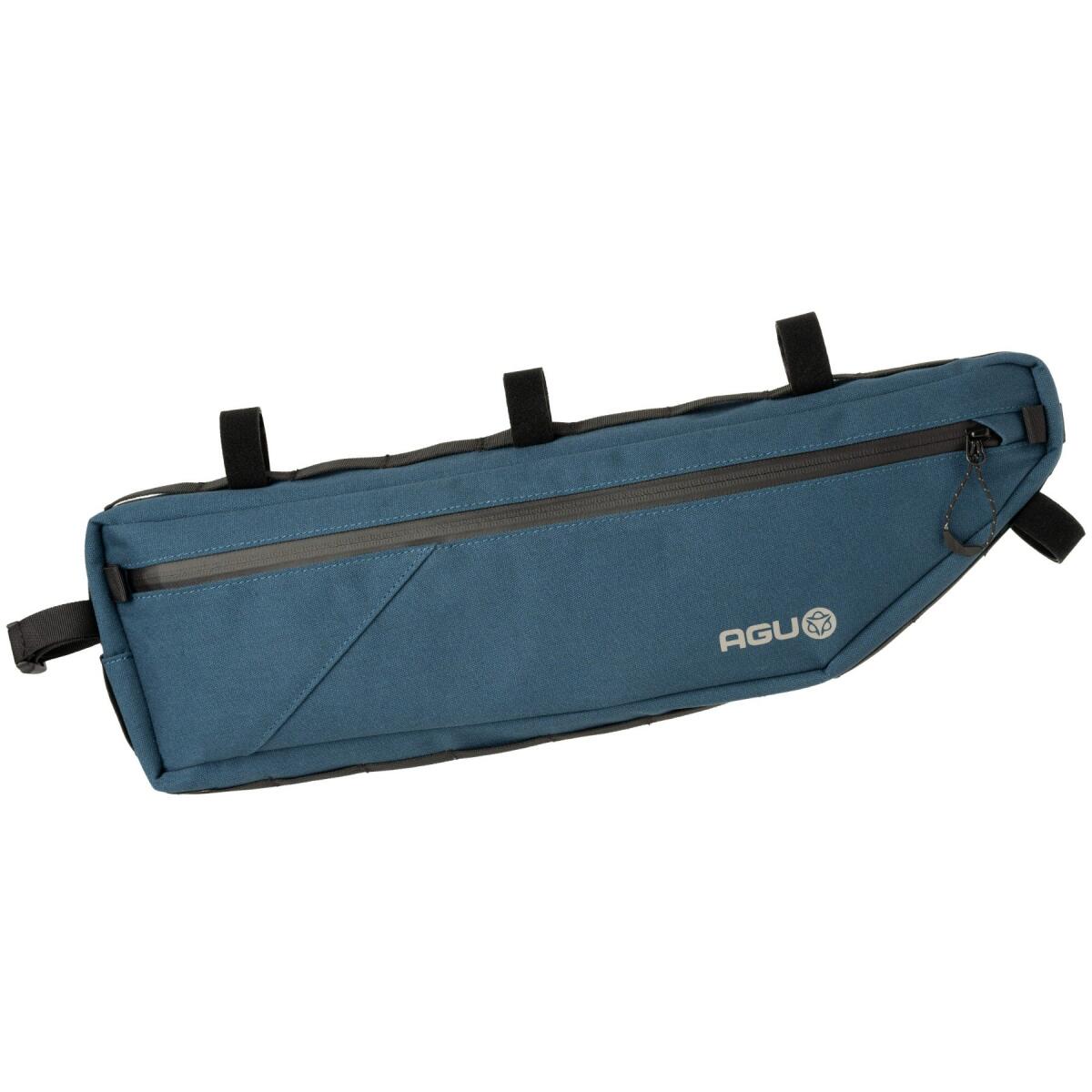 Agu - Tube Sac À Carde Venture - Sacoche De Cadre - Bleu - 4 L - Decathlon