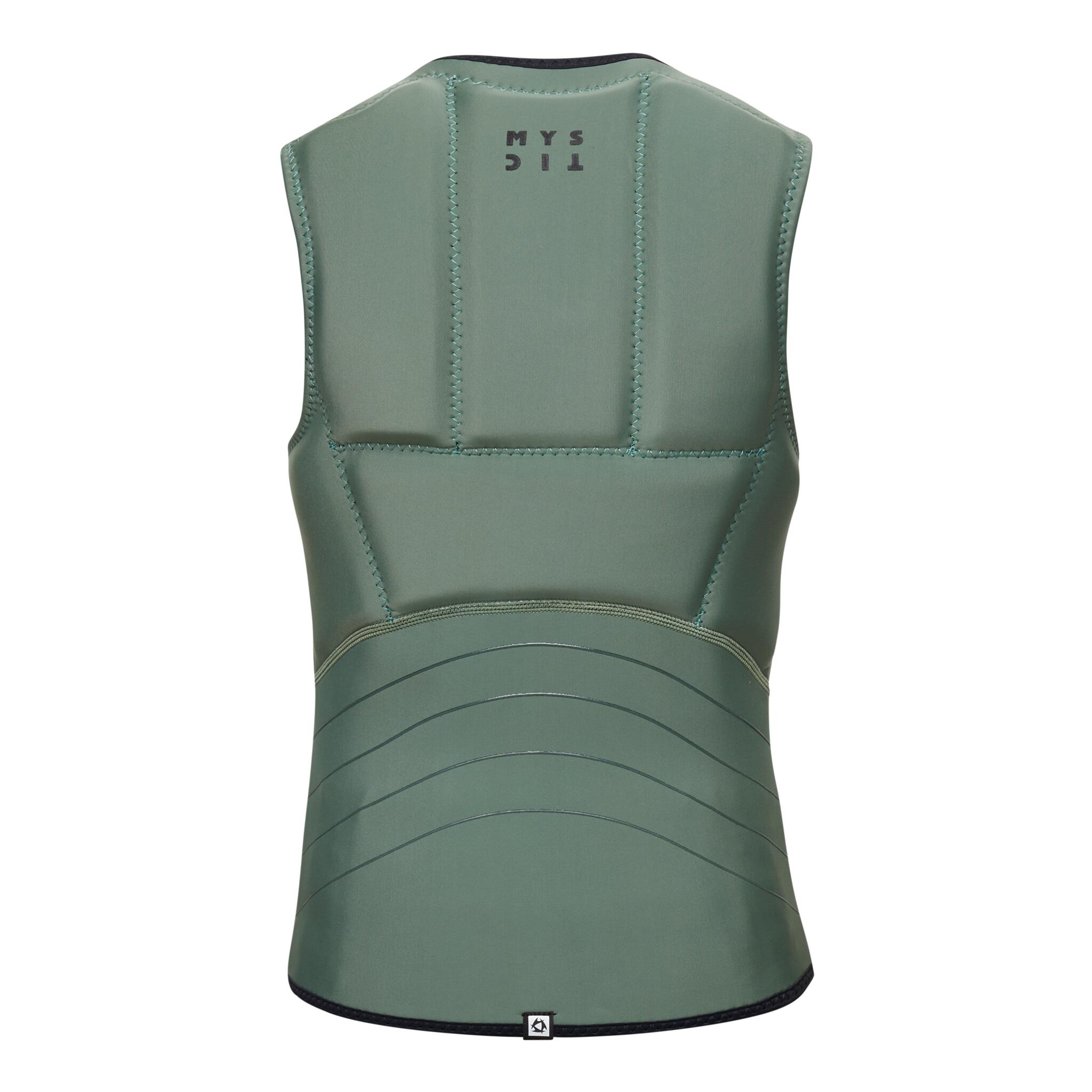 Mystic Star Impact Vest Fzip WMN - Dark Olive 2/7