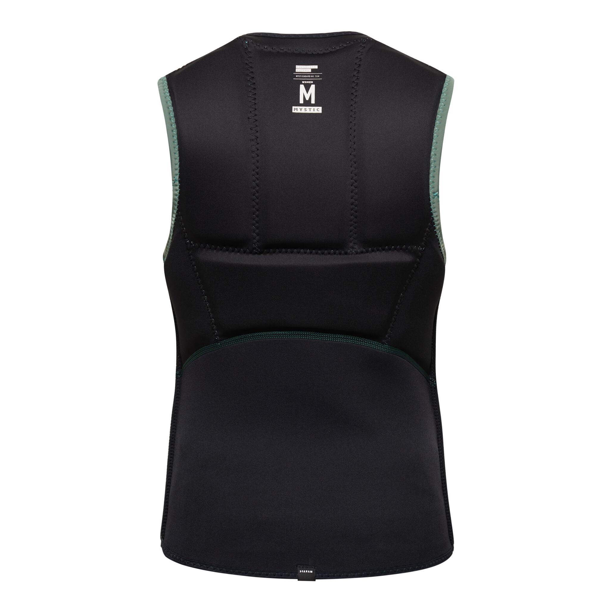 Mystic Star Impact Vest Fzip WMN - Dark Olive 4/7