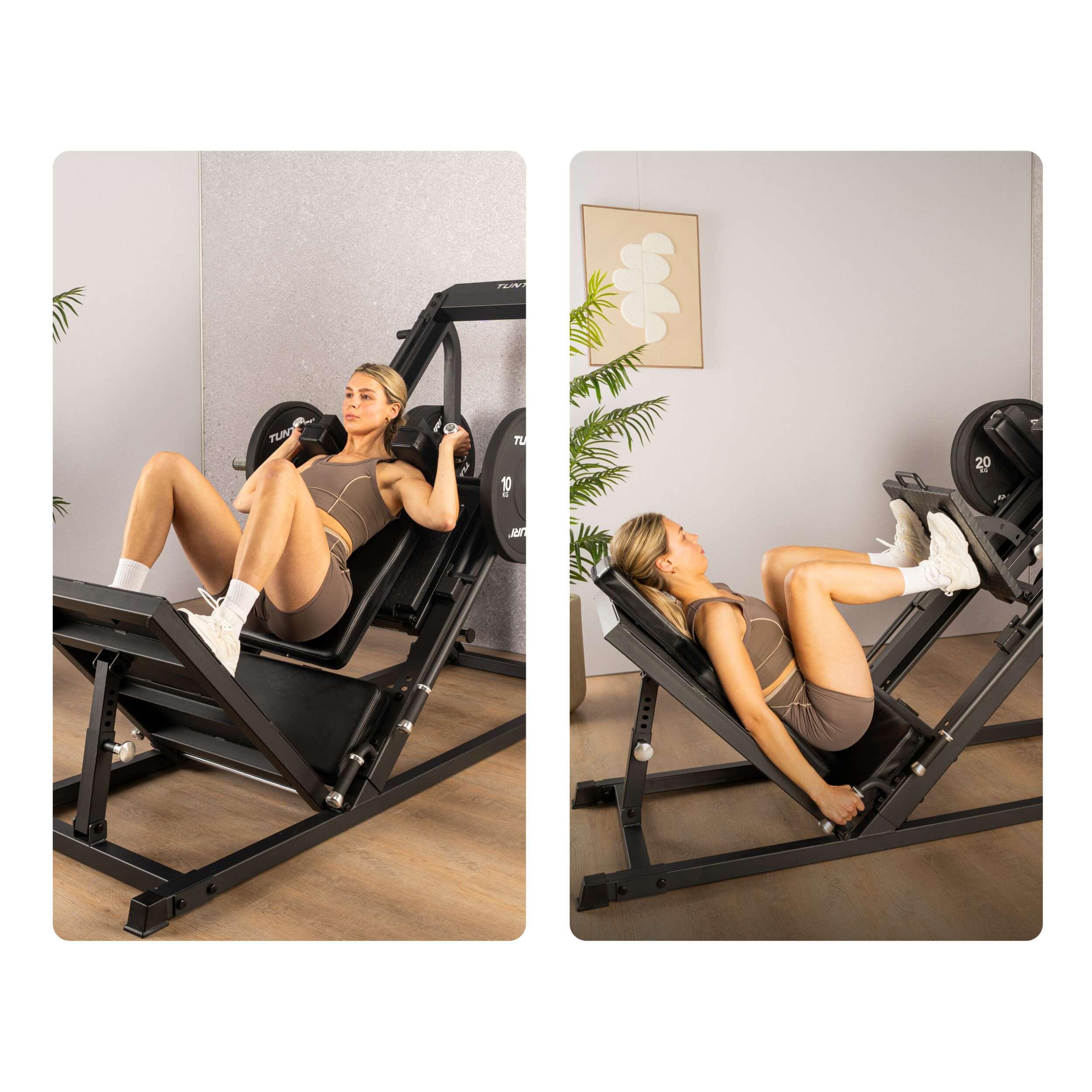 Presse à jambes/Hack Squat Station de musculation – Homegym - LP60 2/7