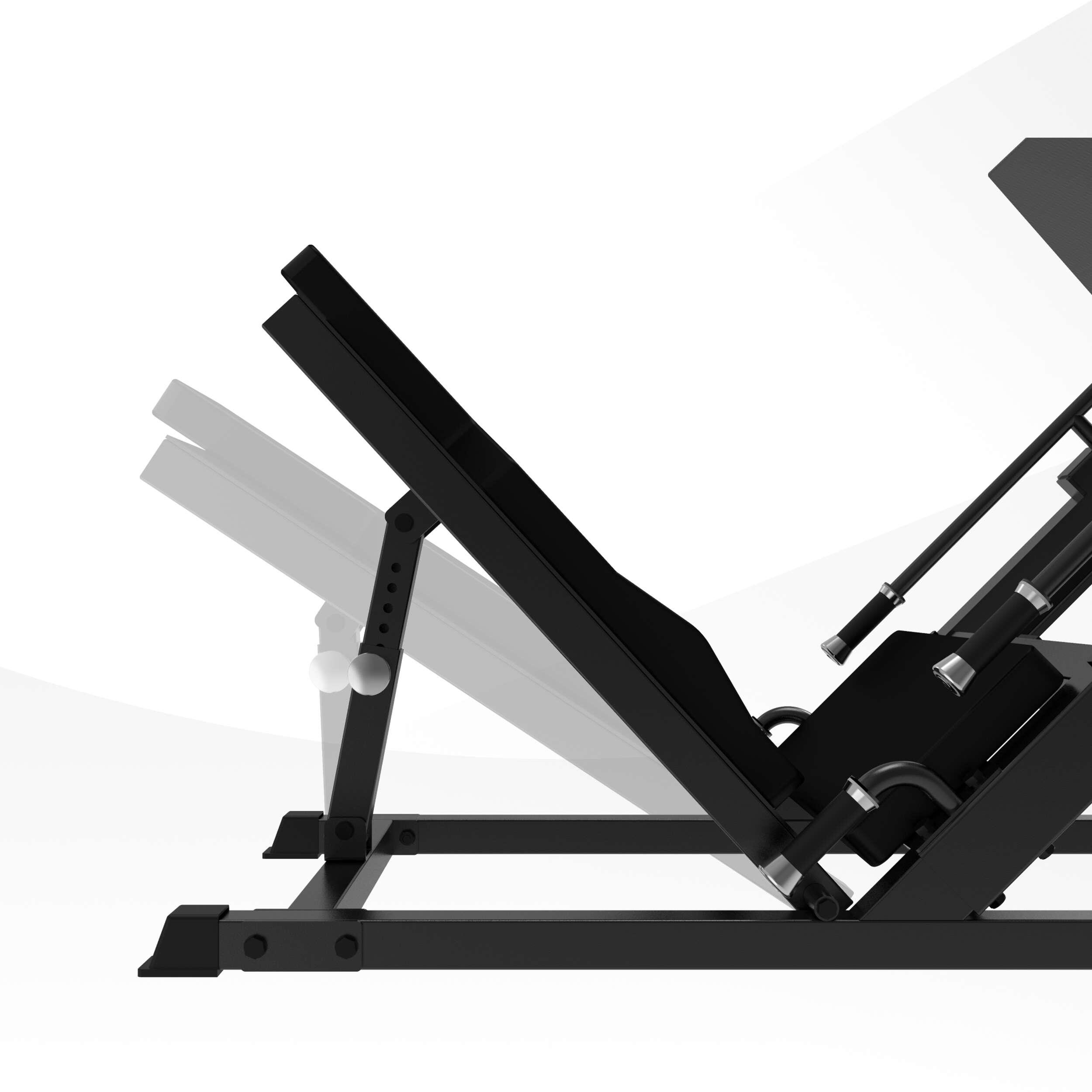 Presse à jambes/Hack Squat Station de musculation – Homegym - LP60 7/7