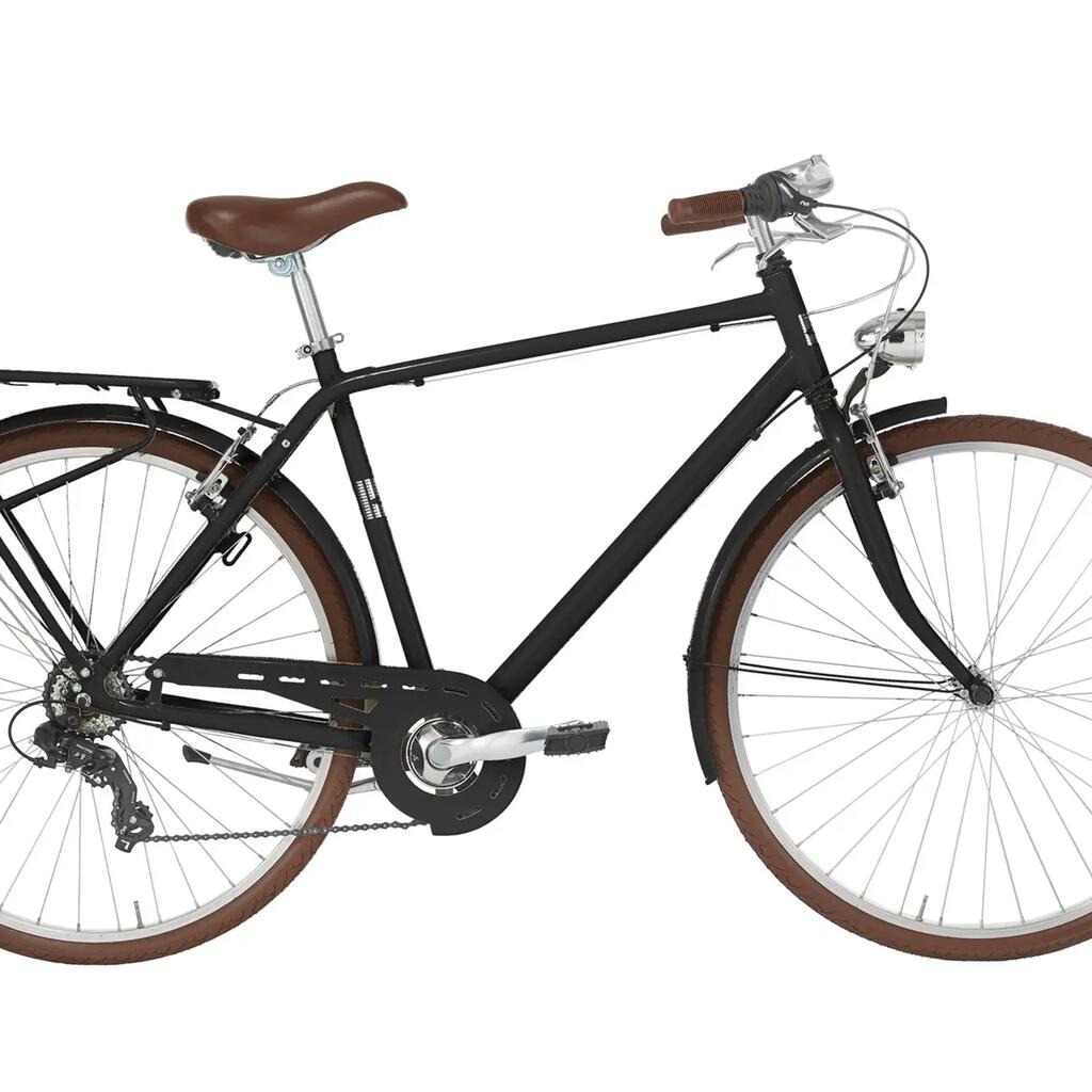 Alpina Bike, 7-speed Men’s Freetime Bicycle, Black, 28"