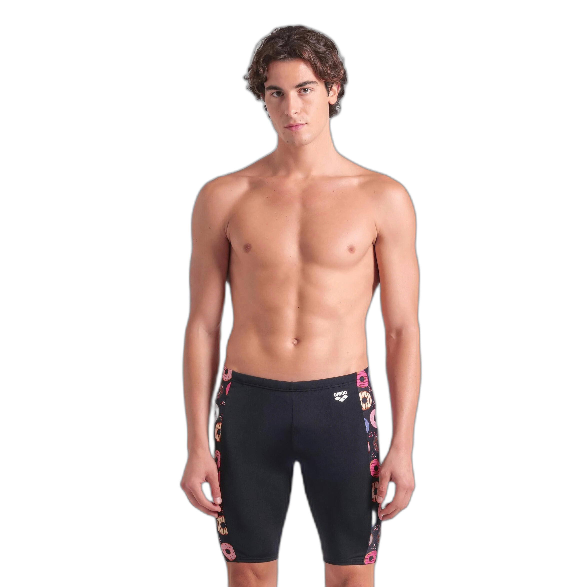 ARENA Pánské plavky arena Performance Funny Prints Donuts Swim Jammer