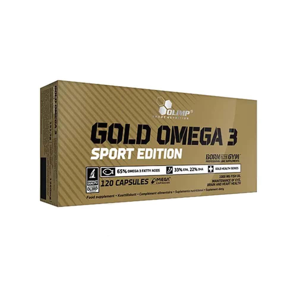 Olimp Sport - Oméga 3 | Gold Omega 3 Sport Edition (120 Caps) - Omega 3 - No Size - Decathlon