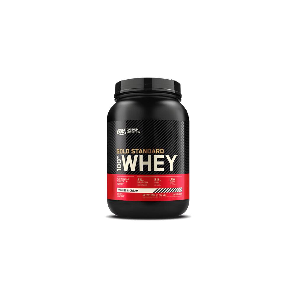 Optimum Nutrition - Whey Protéine | 100% Whey Gold (900gr) | Cookies - Whey Protéine - 900 G - Decathlon