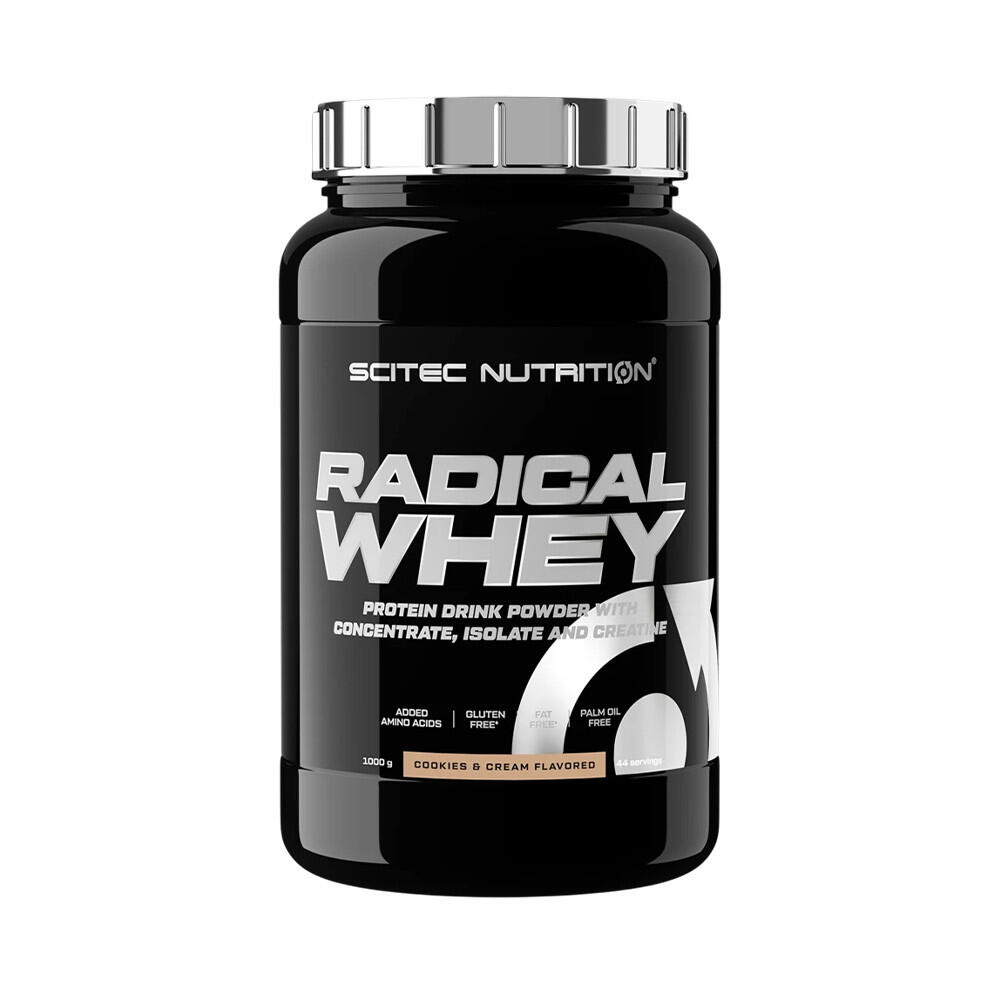 Scitec Nutrition - Whey Protéine | Radical Whey (1kg) | Cookies Et Cream - Isolat De Whey - 1 Kg - Decathlon