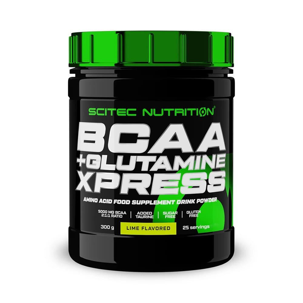Scitec Nutrition - Bcaa | Bcaa + Glutamine Xpress (300g) | Citron Vert - Bcaa - No Size - Decathlon