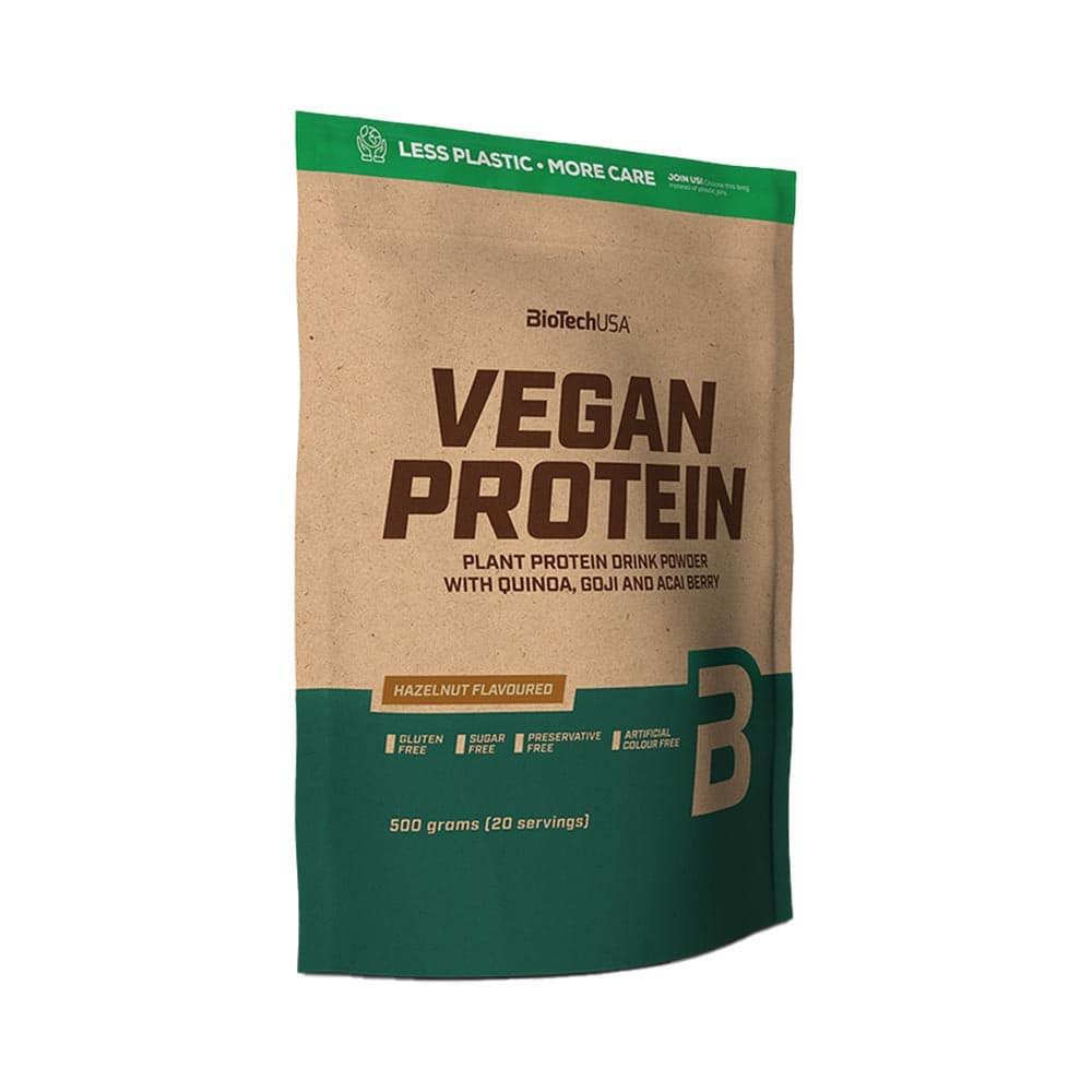 Biotechusa - Protéines Végétales | Vegan Protein (500g) | Noisette - Protéines Végétales - 0,5 Kg - Decathlon