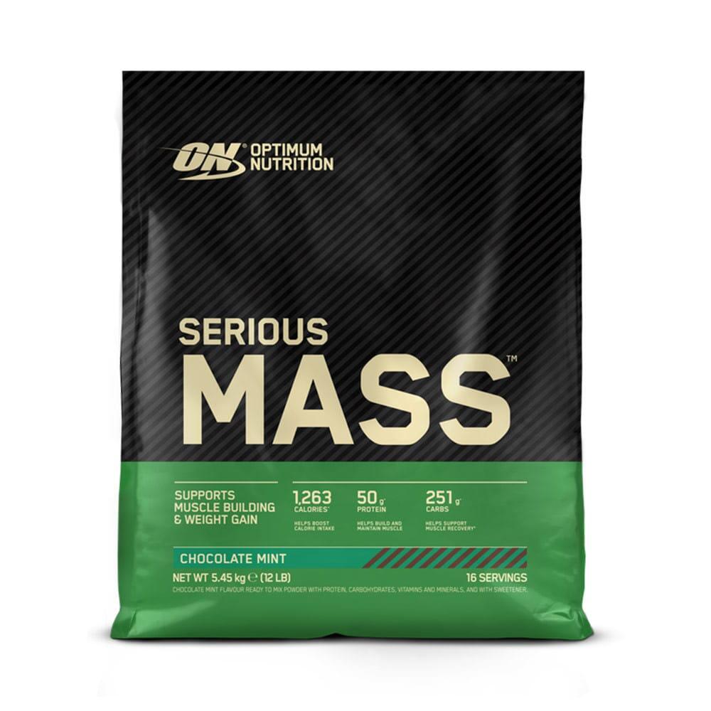 Optimum Nutrition - Gainers | Serious Mass (5,4kg) | Chocolate Mint - Gainer - No Size - Decathlon