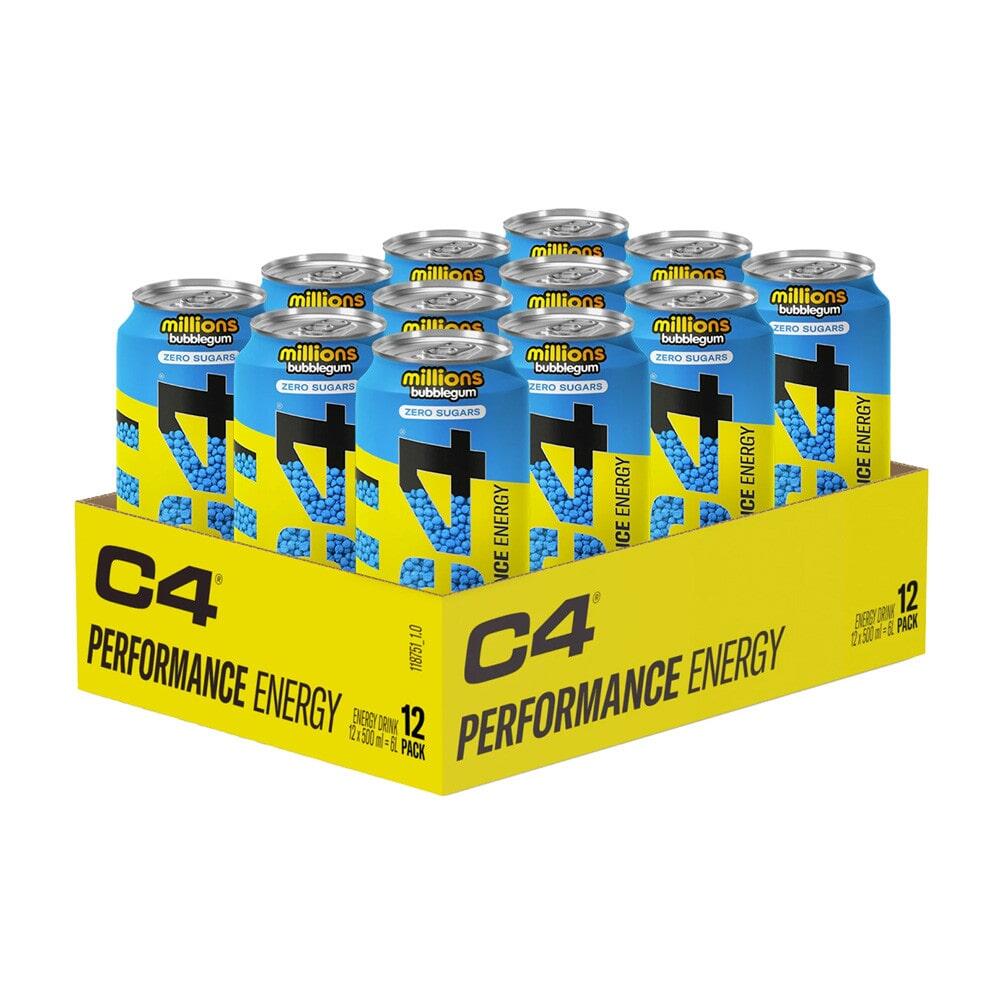 Cellucor - Boissons Énergétiques | Pack C4 Energy Drink (12x500ml) | Millions Bubblegum - Boisson - No Size - Decathlon