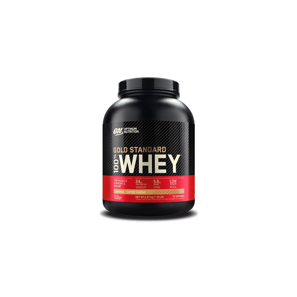 Optimum Nutrition - Whey Protéine | 100% Whey Gold (2,27 Kg) | Caramel - Whey Protéine - Decathlon