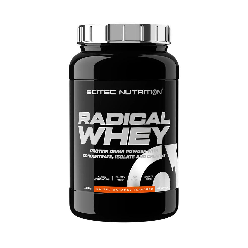 Scitec Nutrition - Whey Protéine | Radical Whey (1kg) | Caramel Salé - Isolat De Whey - 1 Kg - Decathlon