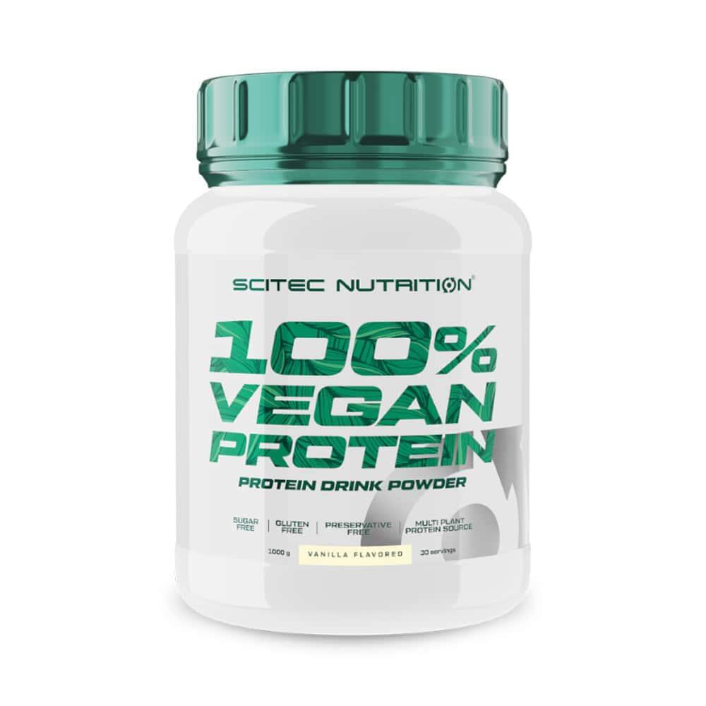 Scitec Nutrition - Protéines Végétales | 100% Vegan Protein (1kg) | Vanille - Whey Protéine - 1 Kg - Decathlon