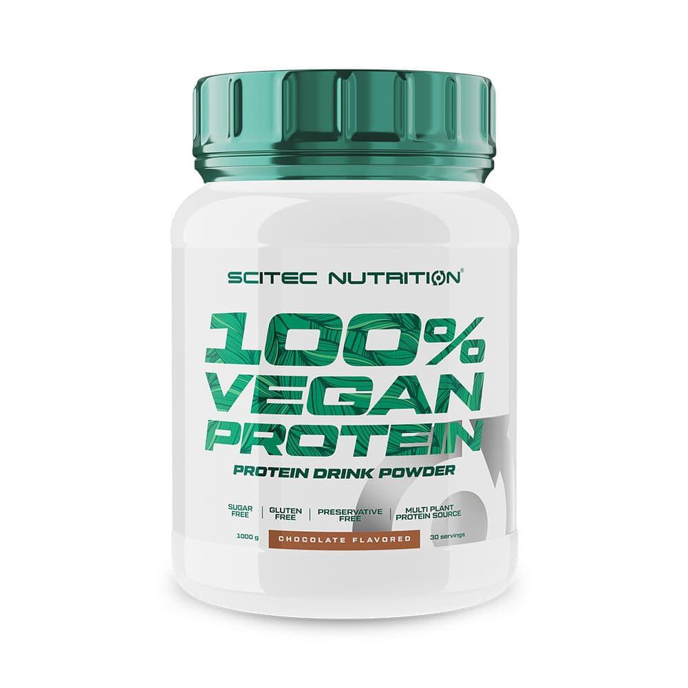 Scitec Nutrition - Protéines Végétales | 100% Vegan Protein (1kg) | Chocolat - Whey Protéine - 1 Kg - Decathlon