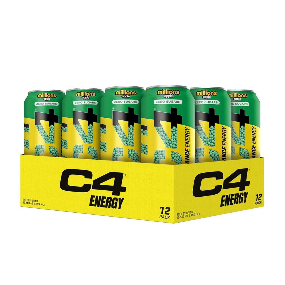 Cellucor - Boissons Énergétiques | Pack C4 Energy Drink (12x500ml) | Millions Apple - Boisson - Decathlon