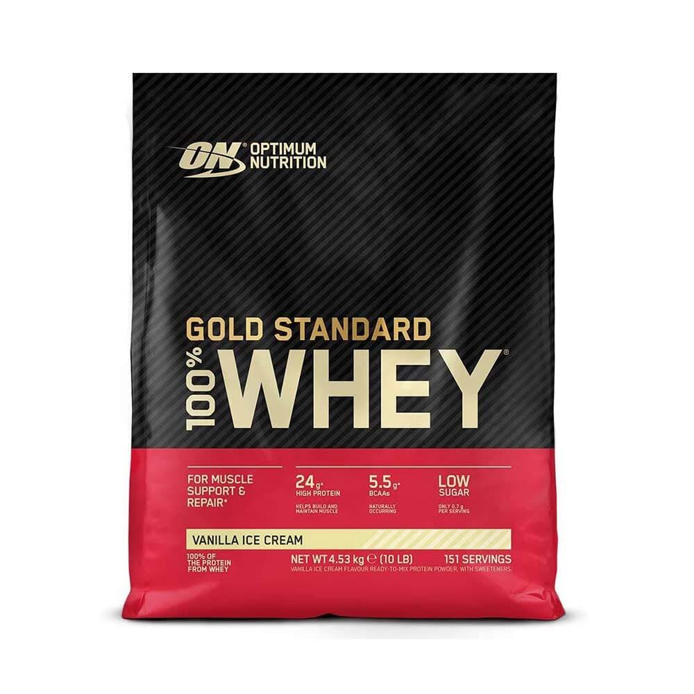 Optimum Nutrition - Whey Protéine | 100% Whey Gold Standard (4,54kg) | Vanille - Whey Protéine - 4,5 Kg - Decathlon