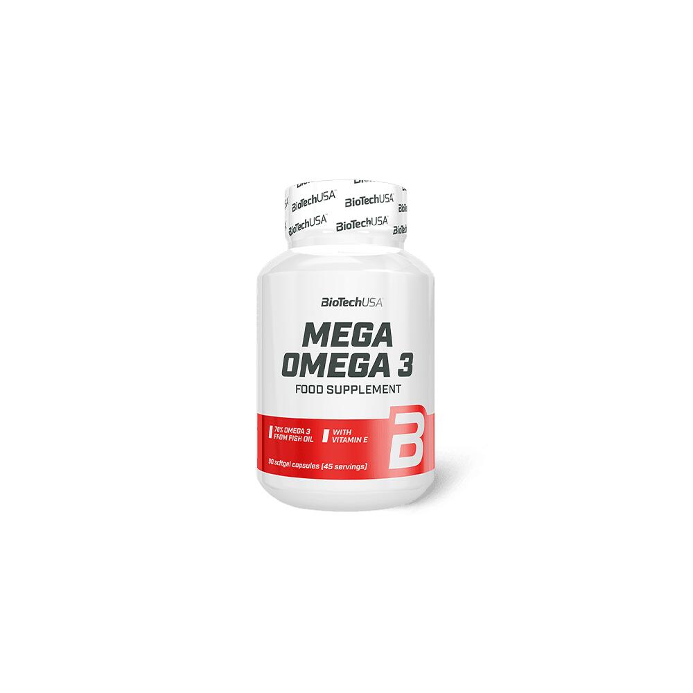 Biotechusa - Oméga 3 | Mega Omega 3 (90 Caps) - Omega 3 - No Size - Decathlon