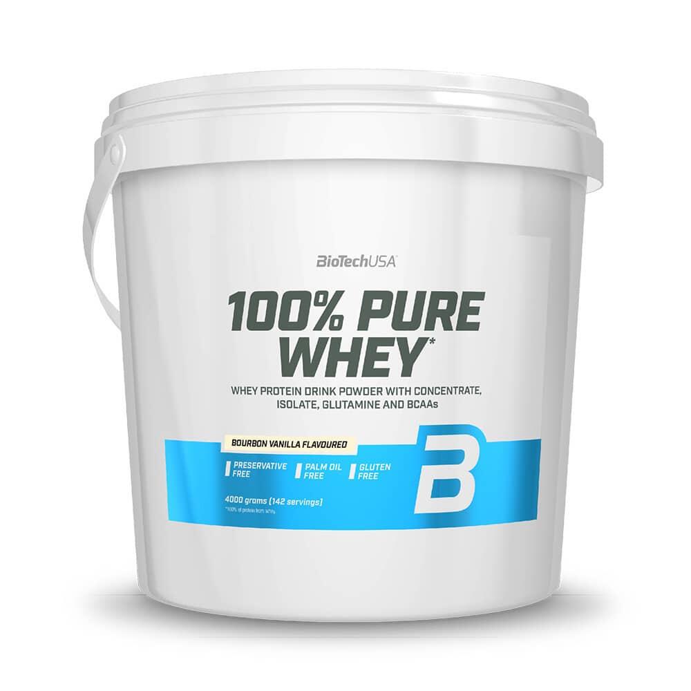 Biotechusa - Whey Protéine | 100% Pure Whey (4kg) | Vanille - Isolat De Whey - 4 Kg - Decathlon