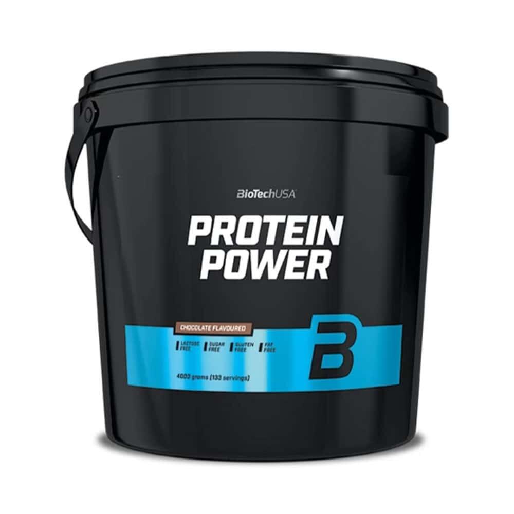 Biotechusa - Whey Protéine | Protein Power (4kg) | Chocolat - Isolat De Whey - 4 Kg - Decathlon