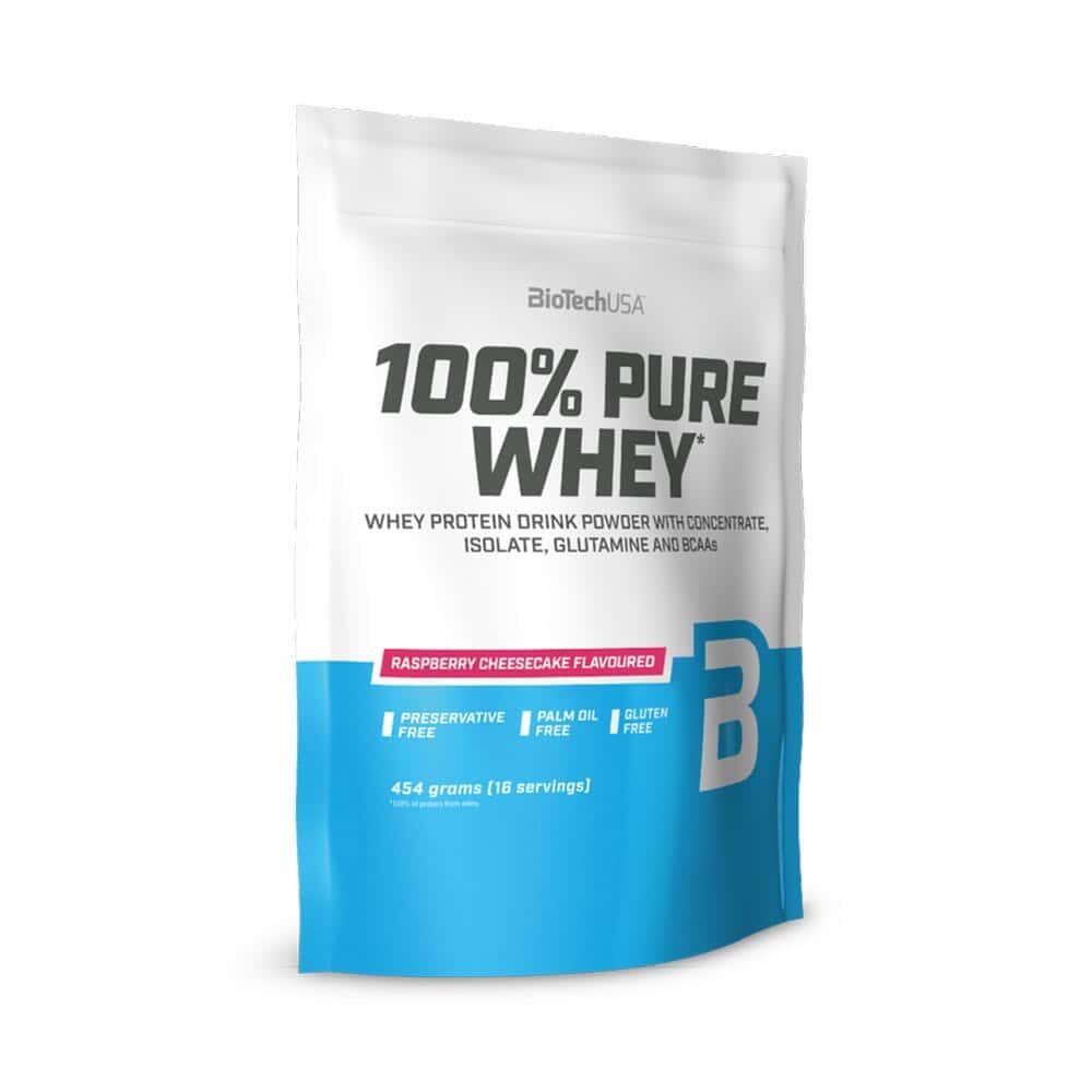 Biotechusa - Whey Protéine | 100% Pure Whey (454g) | Framboise - Isolat De Whey - 450 G - Decathlon