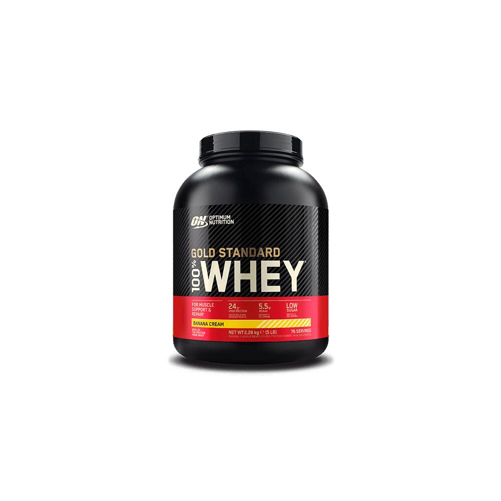 Optimum Nutrition - Whey Protéine | 100% Whey Gold (2,27 Kg) | Banane - Whey Protéine - Decathlon