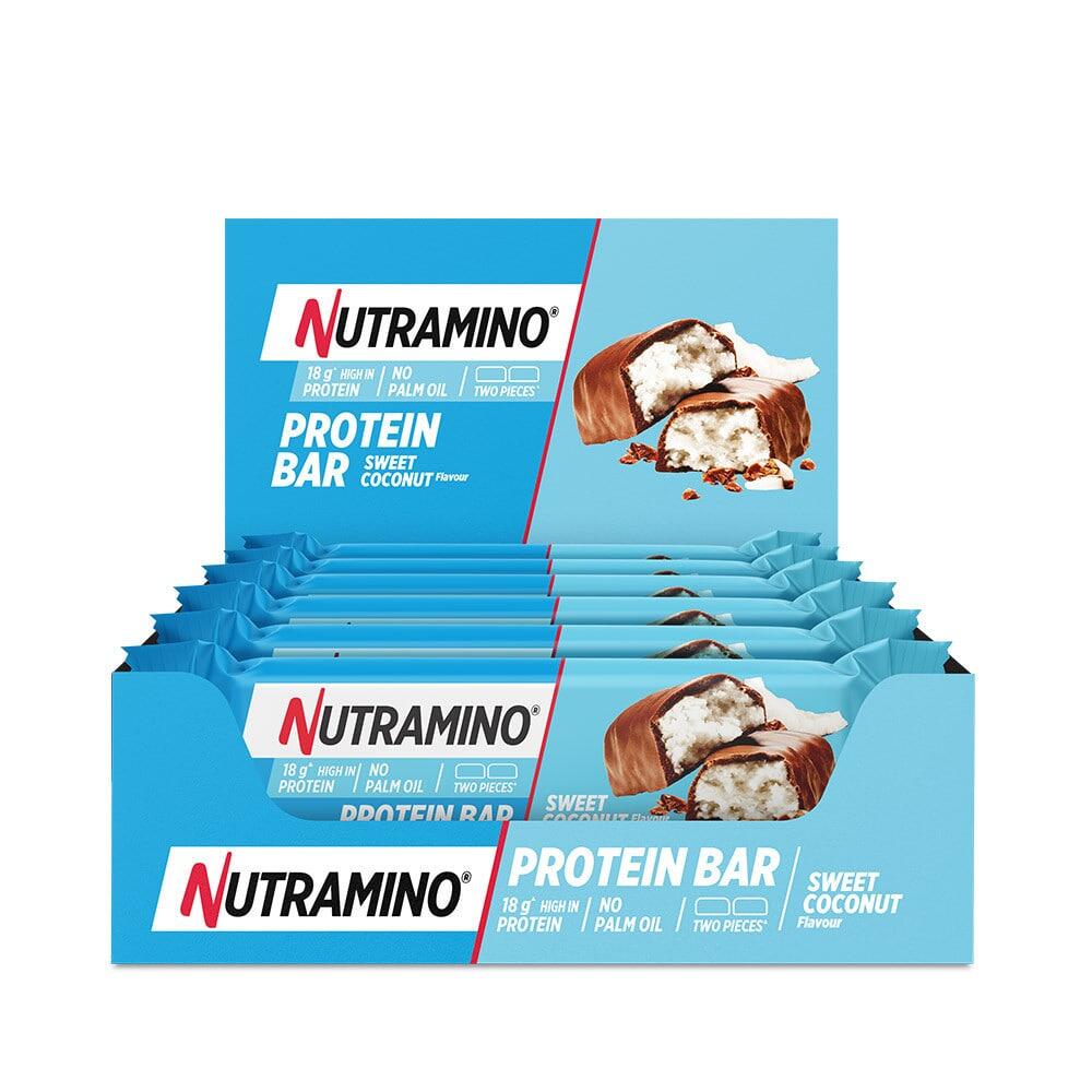 Nutramino - Barres Protéinées | Boîte Protein Bar (12x55g) | Noix De Coco - Barre Protéinée - Taille Unique - Decathlon