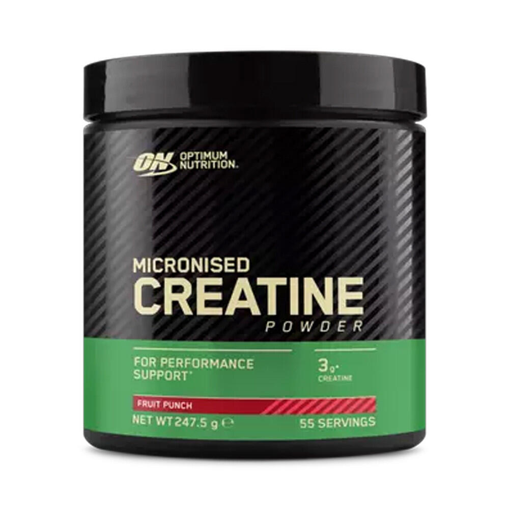 Optimum Nutrition - Créatines | Micronised Creatine Powder (247,5g) | Fruit Punch - Créatine - No Size - Decathlon