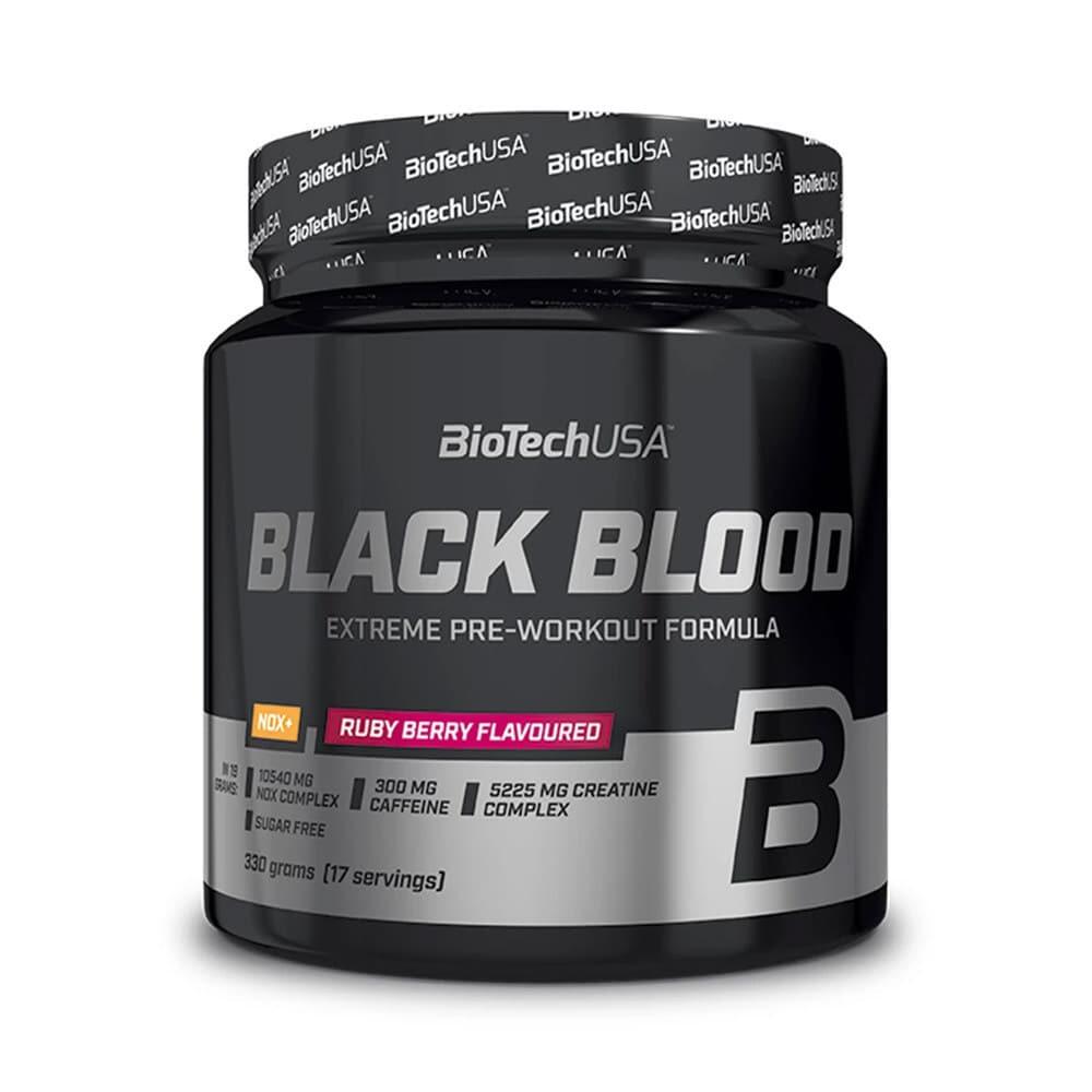 Biotechusa - Preworkout | Black Blood Nox+ (330g) | Berry - Pre-workout - No Size - Decathlon
