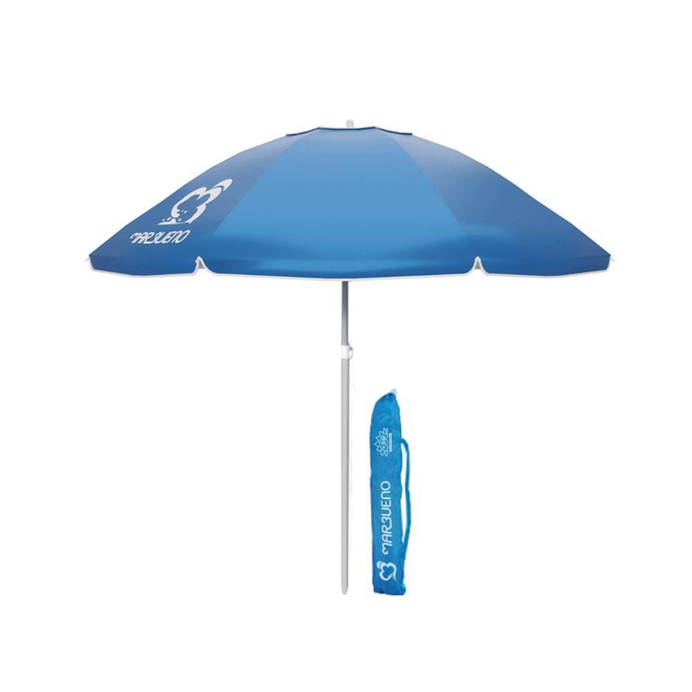 Sombrilla Marbueno Summer 160 cm Nylon Aluminio Azul Claro 2/2