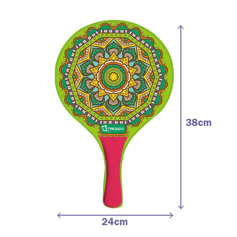 Palas de madeira Marbueno para jardim e piscina 4/4